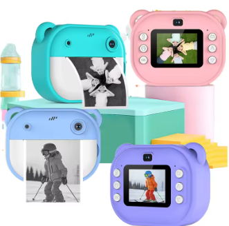 Câmara instantânea infantil com impressora integrada