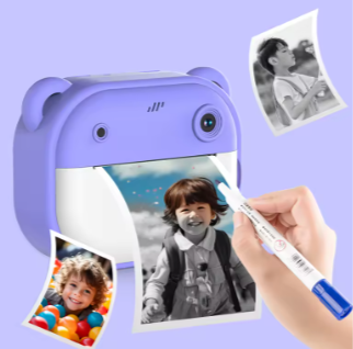 Câmara instantânea infantil com impressora integrada