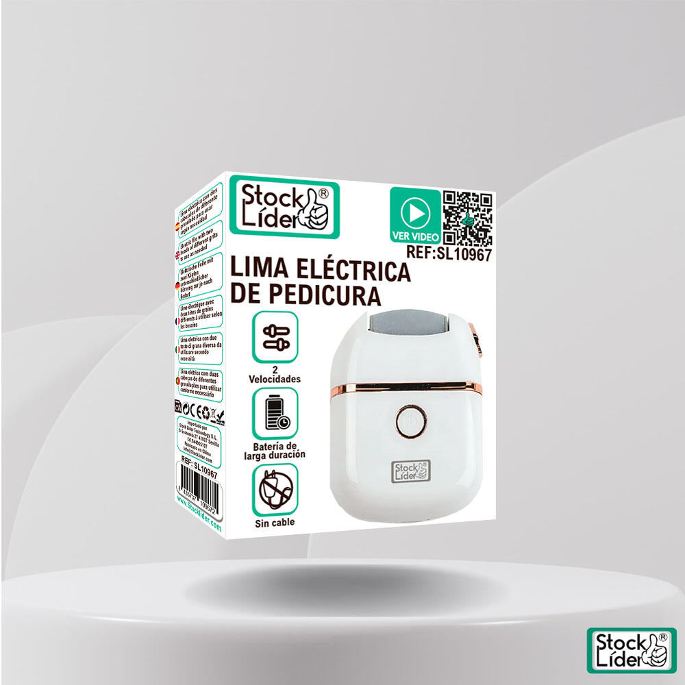 Lima eléctrica de pedicure